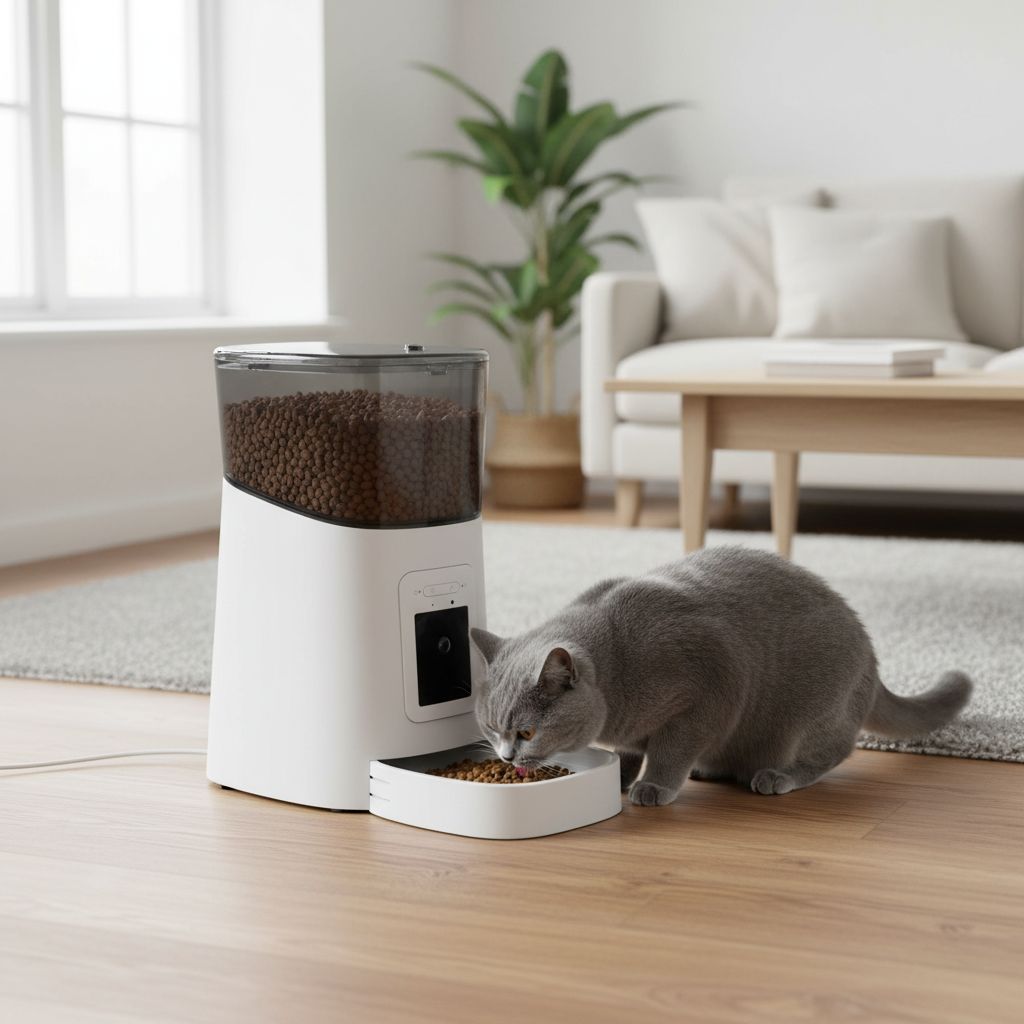 Ontdek de Dyna Automatische katten & Honden voer dispensers