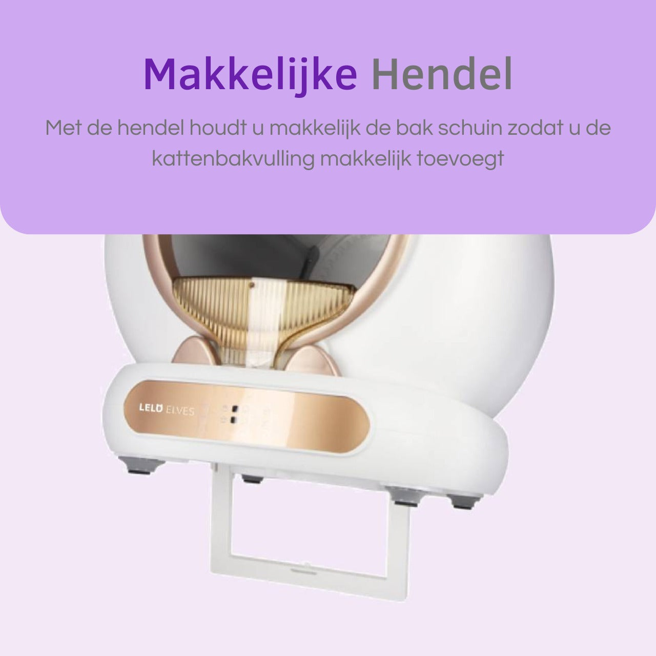 Lelo Elves 5 Automatische Kattenbak 2026 Model